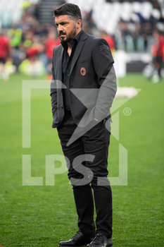 2019-04-06 - Gattuso durante la partita di calcio SeriaA Italia Juventus Vs Milan - JUVENTUS VS MILAN - ITALIAN SERIE A - SOCCER